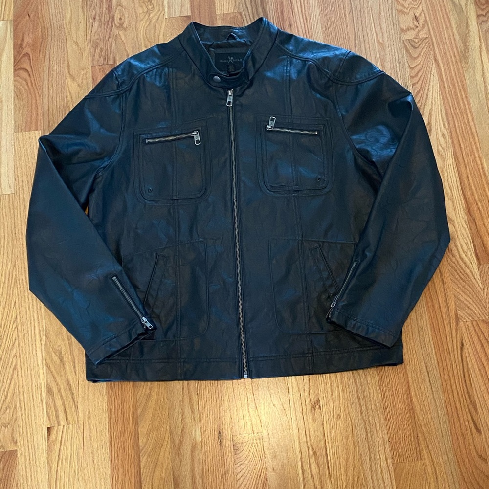 Marc Ecko Leather Look Jacket - Little to no wear